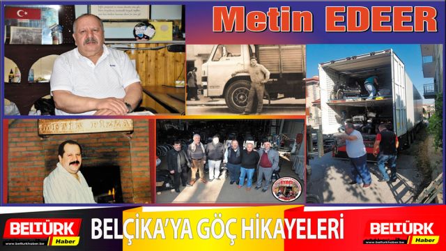 Belçika'ya Göç Hikayeleri- Metin EDEER - Metin EDEER