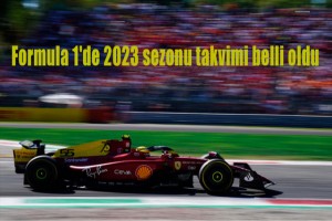 Formula 1'de 2023 sezonu takvimi belli oldu
