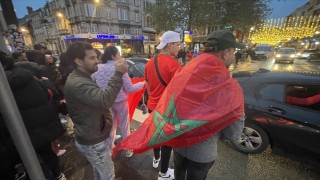 Fas'ın Belçika'yı yenmesinden sonra Brüksel'deki kutlamalarda olaylar çıktı