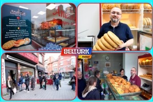 Brüksel'deki Türk fırını ramazanın ilk günündeki gelirlerini depremzedelere bağışladı