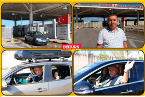 Gurbetçinin vatan sevinci sınırda başlıyor