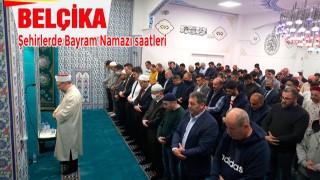 Avrupa'da ve Türkiye'de Ramazan Bayramı Namazı Saatleri