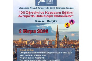 Brüksel, Uluslararası BISET Kongresi’ne Ev Sahipliği Yapacak