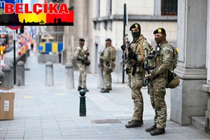 Brüksel'de metro ve tren istasyonlarında askerler devriye görevine başladı