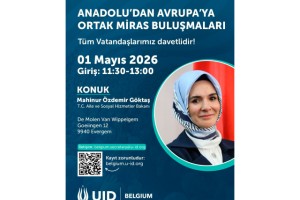 T.C. Aile ve Sosyal Hizmetler Bakanı Mahinur Özdemir Göktaş,Belçika’ya geliyor