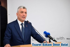 Ticaret Bakanı Bolat Brüksel'de yuvarlak masa toplantısında konuştu