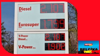 Belçika'da Benzin 2 Euroyu Aşacak
