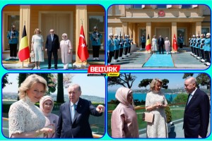 Cumhurbaşkanı Erdoğan, Belçika Kraliçesi Mathilde'yi kabul etti