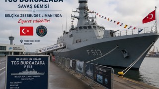 TCG Burgazada, Belçika Deniz Kuvvetleri’nin 80. kuruluş yılı etkinliğinde ziyaretçilerle buluşacak