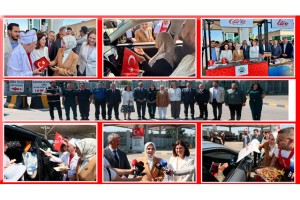 Bakan Göktaş Kapıkule'de gurbetçileri karşıladı