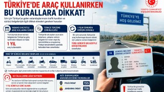 Gurbetçilere Türkiye'de ehliyet ve trafik kuralları uyarısı