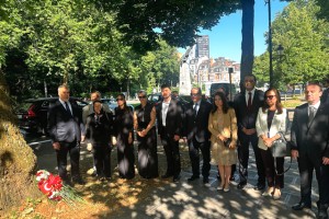 Şehit Türk diplomat Dursun Aksoy Brüksel'de anıldı