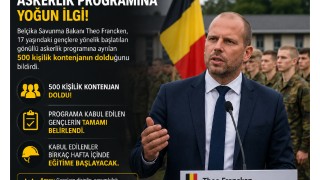 Belçika'da gençlere yönelik gönüllü askerlik programının kontenjanı doldu