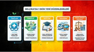 Belçika’da 1 Ekim’den itibaren yürürlüğe girecek değişiklikler