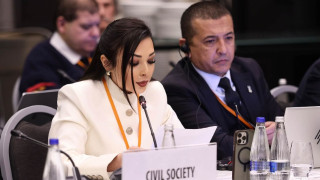 Eda Öztürk, Varşova’da siyasi temsilde adalet çağrısı yaptı